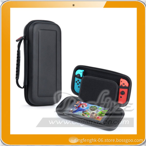 Carrying Case for Nintendo Switch with Handle Travel Shell Case with 10 Game Cartridge Holders